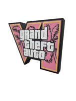 Szyld Logo GTA 6 Grand Theft Auto VI LED Ready
