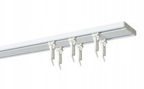 SZYNA SUFITOWA ALUM. BIAŁA POD. 480 cm z agrafkam