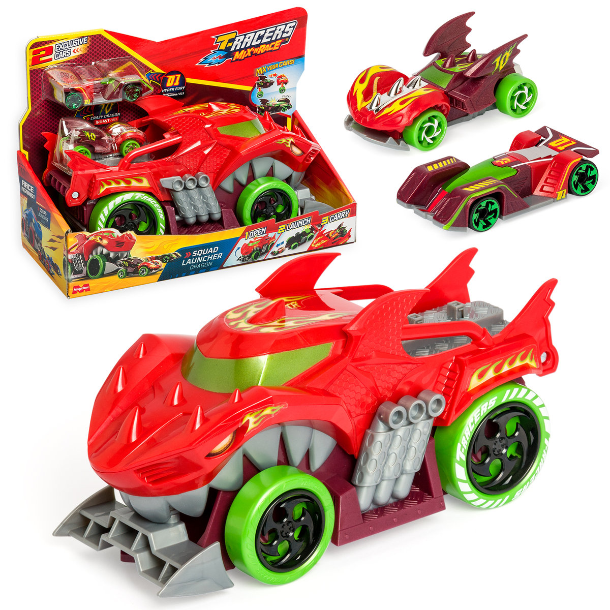 T-Racers S - Playset 1x4 Dragon Squad Launcher (V.0) - T-Racers | Sklep ...