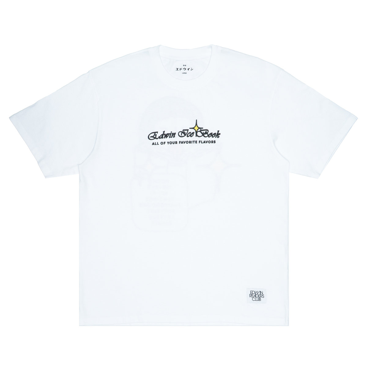T-shirt Adulto unisex Edwin Love In The Books - Inna marka | Moda Sklep ...
