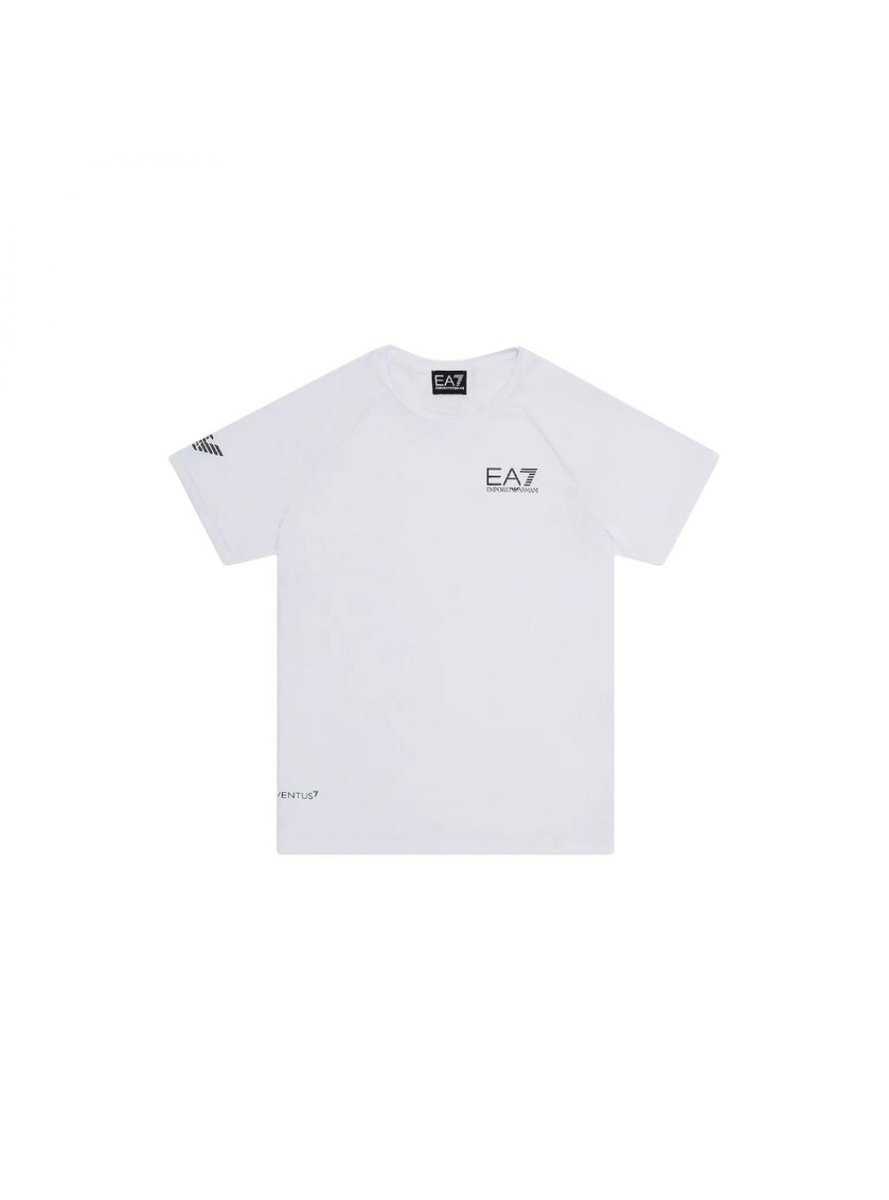 Emanuel Pris T-shirt In Filo Beige Da Bambino ETS3171RB main image 1