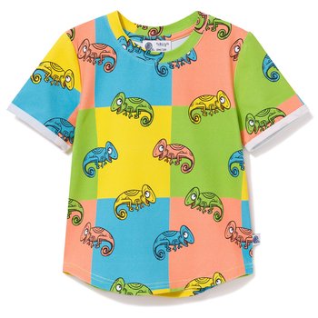 T-shirt bawełniany Kameleon 140/146 - TuSzyte