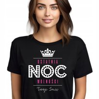 T-SHIRT CZARNY M Z IMIENIEM Wieczór Panieński Ostatnia Noc Wolności Wzory
