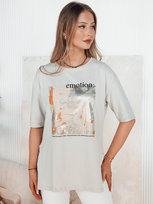 T-shirt damski EMLOT szary Dstreet RY2623-L/XL Inna marka