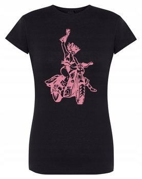 T-Shirt damski fajny nadruk Kobieta KOT r.XXL - Inna marka