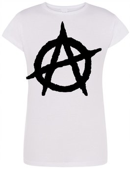 T-Shirt damski nadruk Anarchia Rozm.S - Inna marka