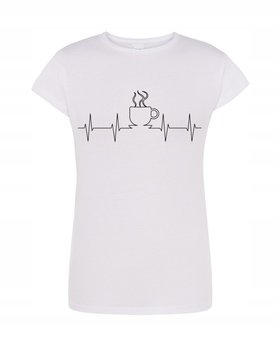 T-Shirt damski nadruk EKG love Kawa r.L - Inna marka