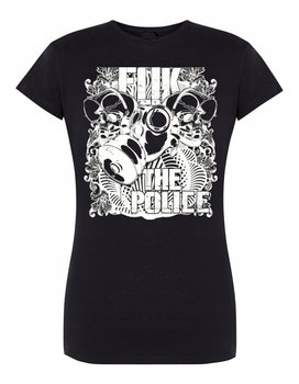 T-Shirt damski nadruk FUK THE POLICE R. XL - Inna marka