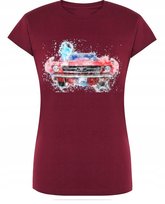 T-Shirt damski nadruk kolorowy MUSTANG r.L