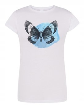 T-Shirt damski nadruk ładny Motyl Motylek r.XL - Inna marka