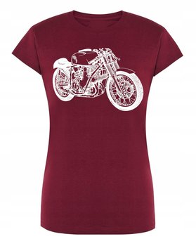 T-Shirt damski nadruk MOTOR MOTOCYKL r.XL - Inna marka
