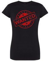 T-Shirt damski nadruk Wanted r.M