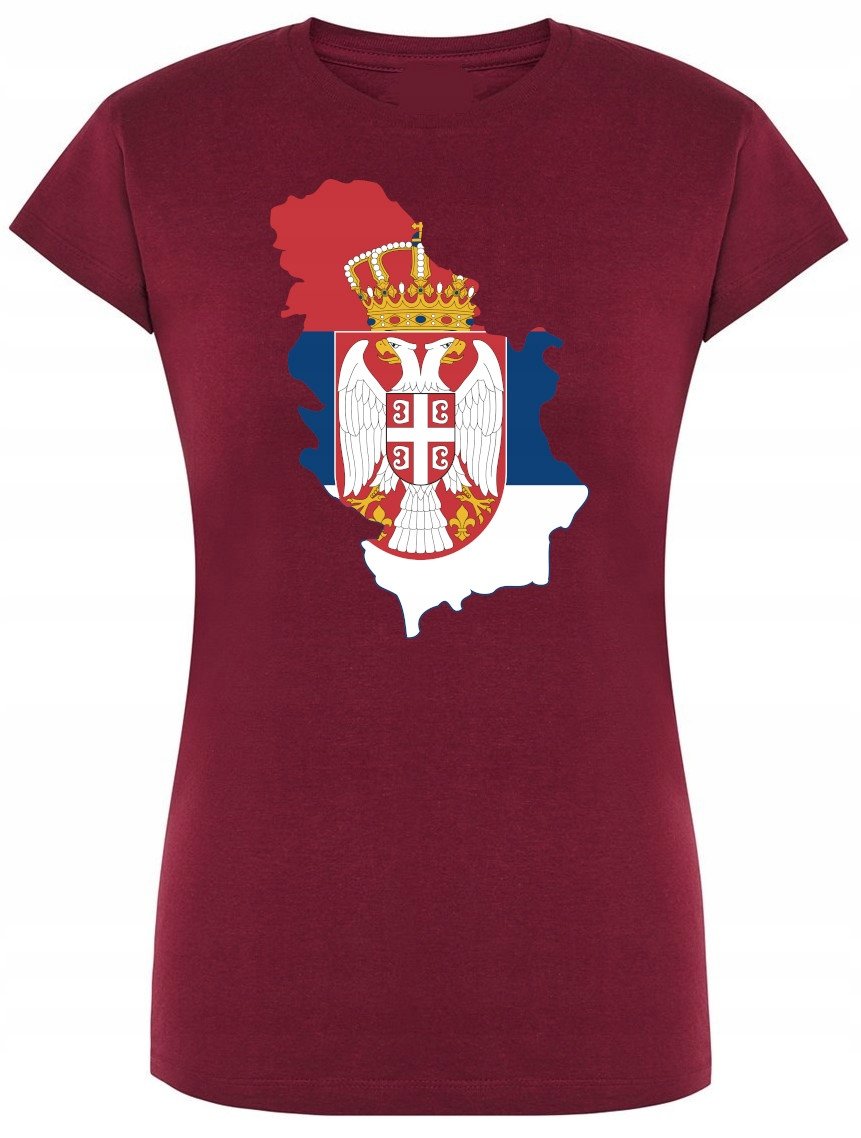 Women´s T-shirt 1 GLOBAL FREEDOM UNITED© Serbia & Hungary Yellow main image 1