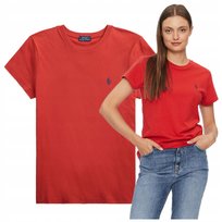 t-shirt damski polo ralph lauren premium koszulka damska czerwona logo t-shirt damski polo ralph lauren premium koszulka damska czerwona logo r.S