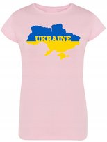 T-Shirt damski Ukraina Flaga Państwa r.M