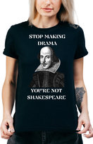 T-Shirt Damski Z Nadrukiem Prezent Y2K Śmieszna Shakespeare R-M  A176 DonWitold
