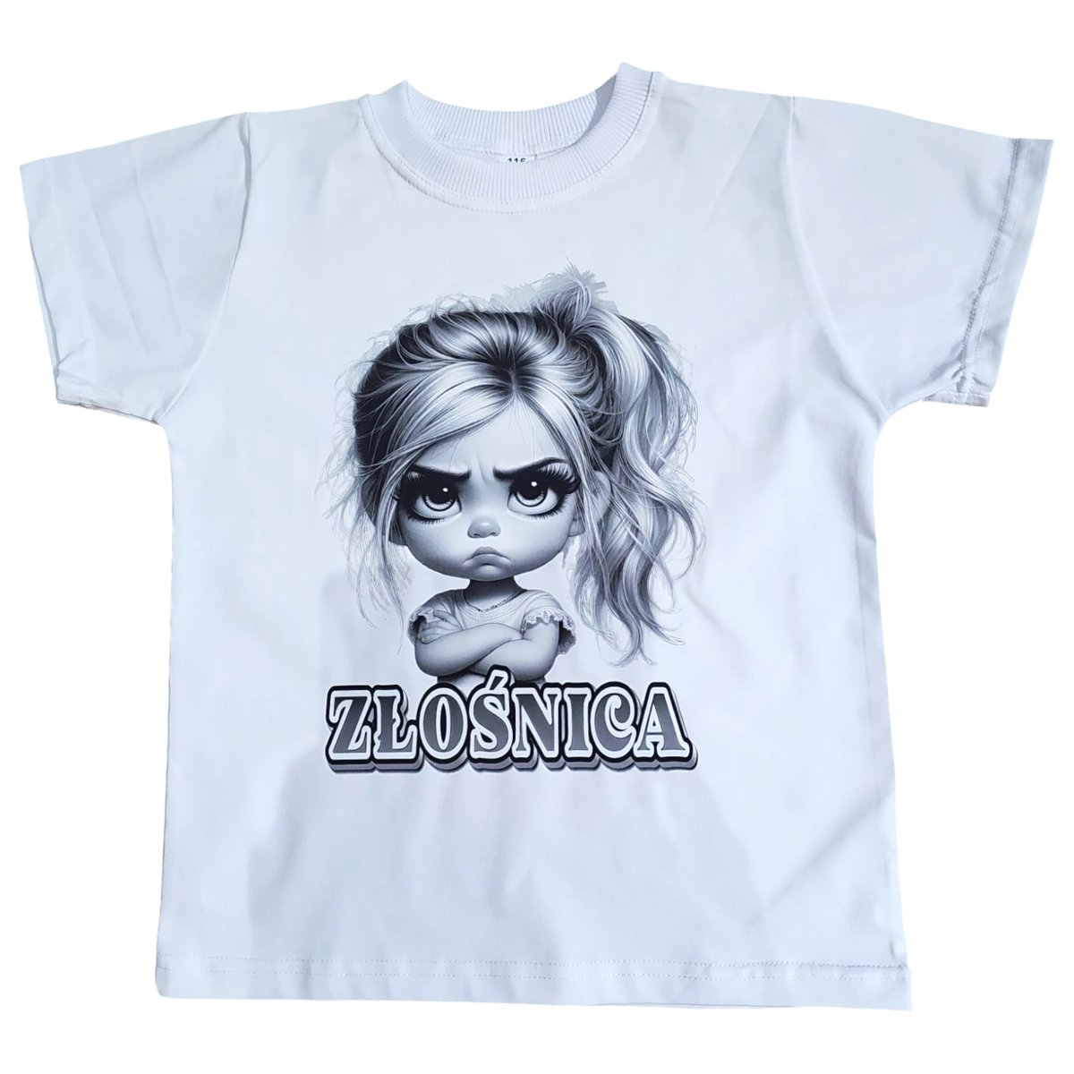 T-shirt dziewczęcy La Binia ZŁOŚNICA polska produkcja 116 - Inna marka ...