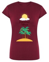 T-Shirt fajny nadruk LATO Summer Vibes r.M