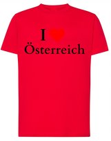 T-Shirt I Love Osterreich Kocham Austrie Państwa r.3XL