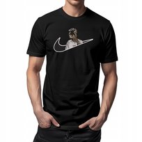 T-shirt Juice Wrld - czarny haft, 100% bawełna 185g, premium streetwear S Inna marka