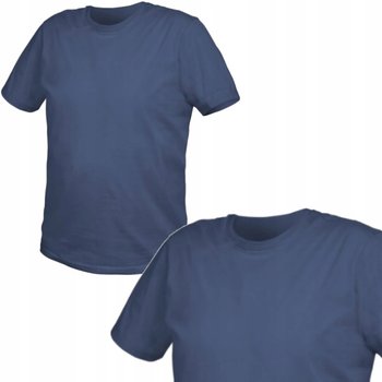 T-shirt Koszulka Bawełniana Granatowa Uniwersalna Męska L (52) HOEGERT - HOEGERT