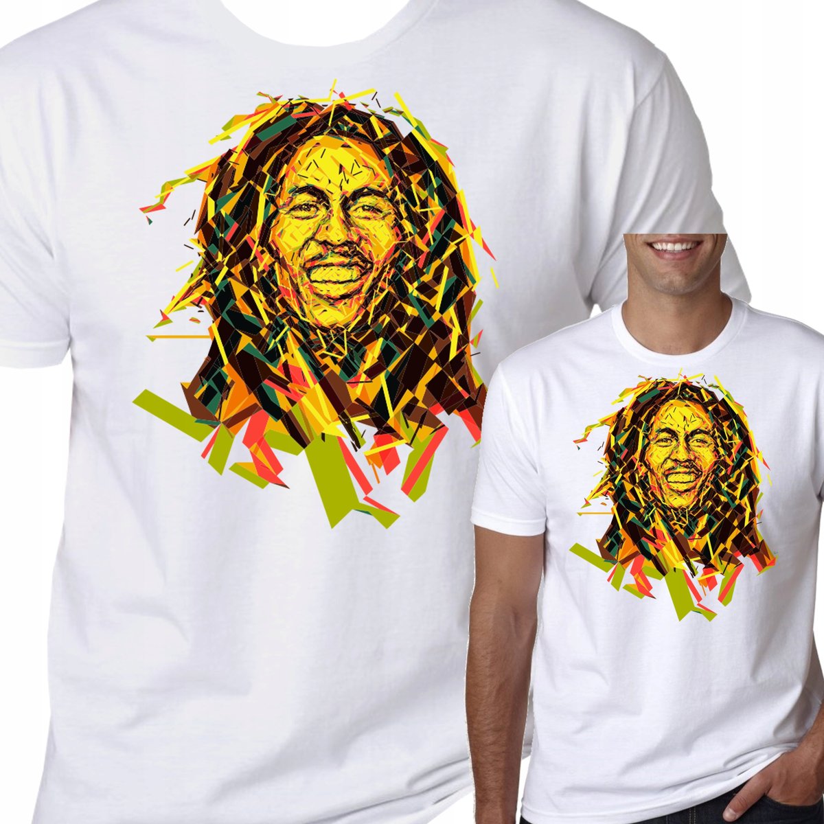 T Shirt Koszulka Bob Marley Rasta Reggae L Inna Marka Moda Sklep Empik Com