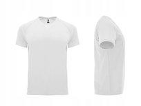 T-Shirt Koszulka CONTROL DRY Sportowa Dziecięca WF ROLY 0407J BIAŁA 164 cm