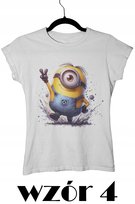 T-SHIRT KOSZULKA DAMSKA BAJKA KRESKÓWKA MINIONEK MINIONKI DESPICABLE ME M Inna marka