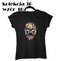 T-SHIRT KOSZULKA DAMSKA STREETWEAR YOUR TURN GORYL CZACHA CZASZKA SKULL XL