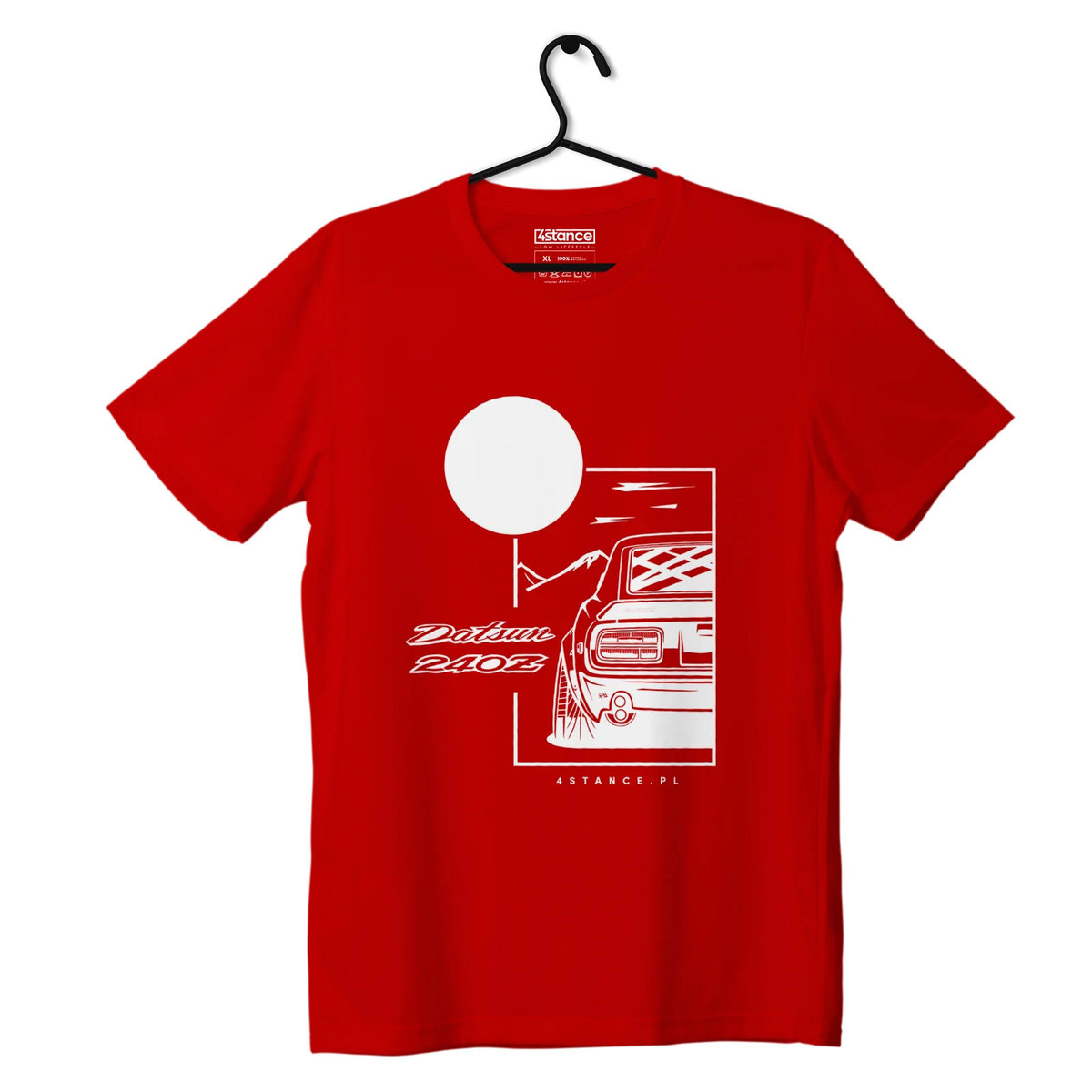 Фото - Мотоодяг Datsun T-shirt koszulka  240Z czerwona-3XL 