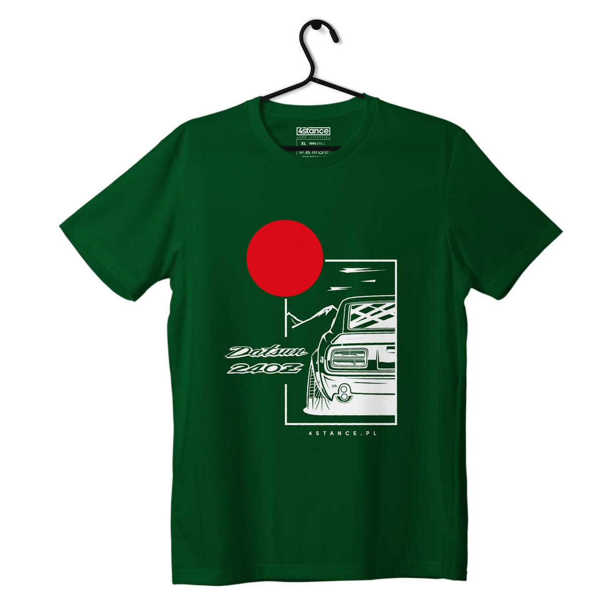 Zdjęcia - Odzież motocyklowa Datsun T-shirt koszulka  240Z zielona-S 