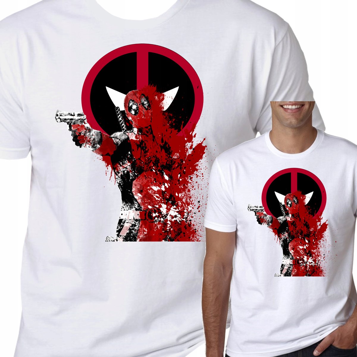 T-Shirt KOSZULKA DEADPOOL MARVEL S 0300 - Inna Marka | Moda Sklep EMPIK.COM