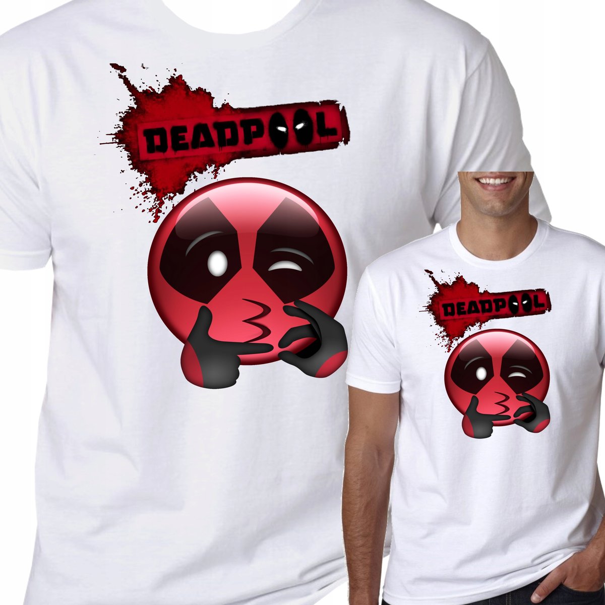 T-Shirt KOSZULKA DEADPOOL MARVEL XXL 0298 - Inna Marka | Moda Sklep ...