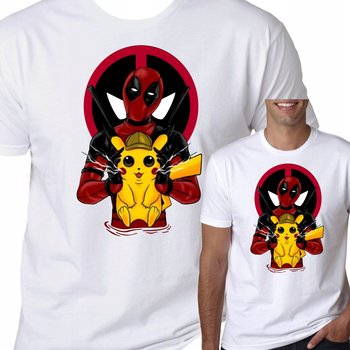 T-Shirt Koszulka Deadpool Pikachu Marvel M 0301 - Inna marka
