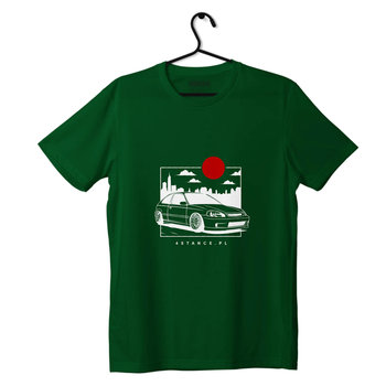 T-shirt koszulka Honda Civic VI JDM zielona-XL - producent niezdefiniowany