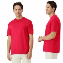 T-shirt koszulka męska BAWEŁNA Light Cotton GILDAN GI3000 CZERWONA 2XL GILDAN