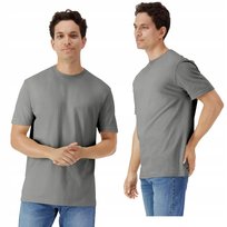 T-shirt koszulka męska BAWEŁNA Light Cotton GILDAN GI3000 SZARY Charc M GILDAN