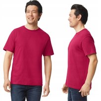 T-shirt Koszulka Męska Bawełna SOFTSTYLE Gildan GI64000 CZERWONA WIŚNIA M GILDAN