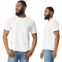T-shirt Koszulka Męska Bawełna SOFTSTYLE T Gildan GI64000 BIAŁA 3XL GILDAN
