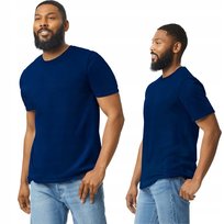 T-shirt Koszulka Męska Bawełna SOFTSTYLE T Gildan GI64000 GRANAT L GILDAN