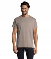 T-shirt Koszulka Męska WYSOKA JAOKŚĆ Sol's IMPERIAL 11500 Light Grey XL