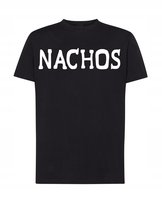 T-Shirt Koszulka modny nadruk Nachos Rozm.XL