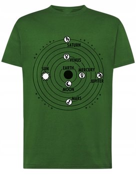 T-Shirt koszulka nadruk planety Ziemia r.3XL - Inna marka
