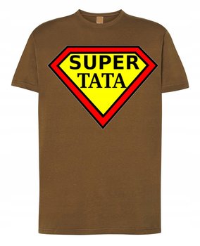 T-Shirt Koszulka Super Tata Prezent r.S - Inna marka