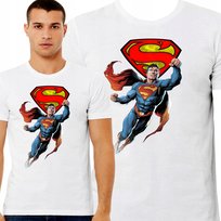 T-Shirt KOSZULKA SUPERMAN MARVEL PREZENT JAKOŚĆ BAWEŁNA M 0663 JHK