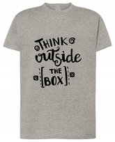 T-Shirt koszulka Think Outside The BOX r.XXL