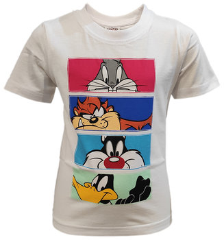 T-SHIRT KRÓLIK BUGS DUFFY KOSZULKA BLUZKA R128 - LOONEY TUNES