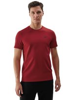 T-shirt męski bawełniany 4F 4FWSS26TTSHM4215-61S Czerwony S 4F