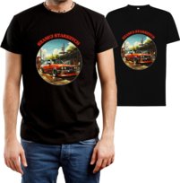 T-SHIRT MĘSKI BMW DLA FANA E30 M3 Z NADRUKIEM KOSZULKA CZARNA R-3XL A343 DonWitold