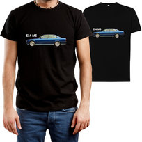T-SHIRT MĘSKI BMW DLA FANA E34 M5 M POWER Z NADRUKIEM KOSZULKA R-S A503 DonWitold